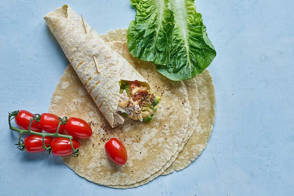 low carb tortilla wraps