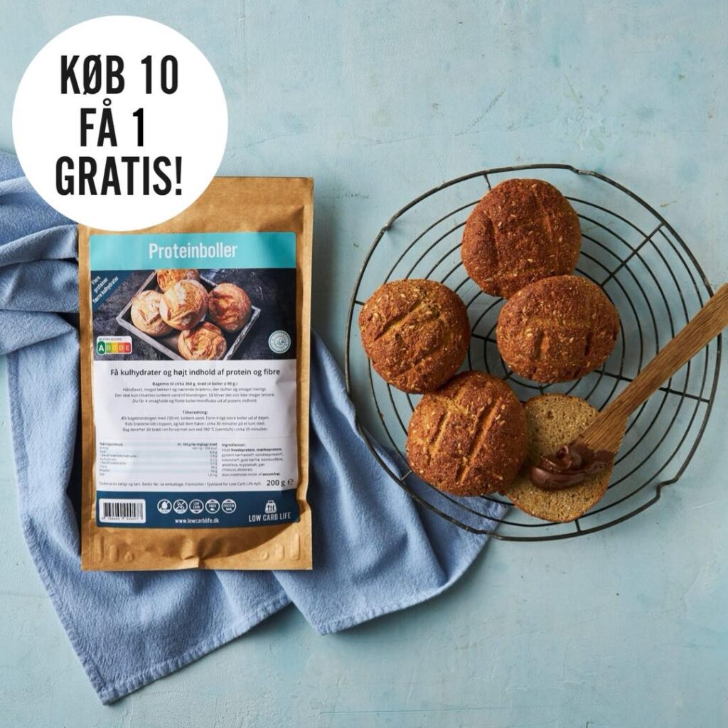 Proteinboller brødmix