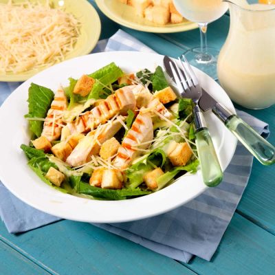 Low carb cæsarsalat
